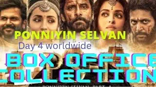 Ponniyin Selvan day 4 worldwide box office collection report #shorts #ps1