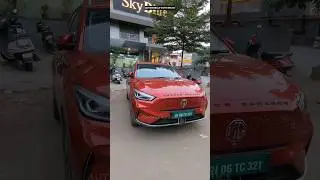 MG ZS EV Red Colour #electriccar