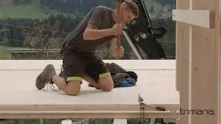 Trimana Reihenh&auml;user aus Vollholz