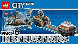 LEGO City Explorers&rsquo; Arctic Polar Express Train 60470 &ndash; 4K Build Instructions Slideshow Part 6 of 6