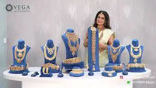 Exclusive Temple Jewellery Showcase | Antique Gold Bridal Collection | Vega Jewellers