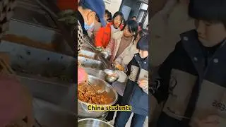China school canteen,China student food #china #chinalife #students