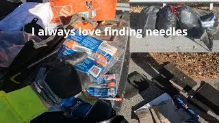 Community Cleanup -  Nov 16th Ridge Rd three bagger & bucket of cans cleanup