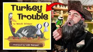 Turkey Trouble by Wendi Silvano | Thanksgiving Storytime with Captain Book!