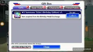 5 stars summon ticket bleach brave souls