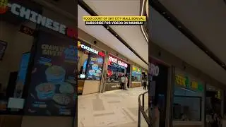Inside Mumbai&rsquo;s Newest Mall 2025 🛍️| Sky City Mall Tour |  Food Court of SKY City Mall #shorts