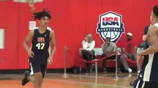 Class of 2020 shooting guard Micah Peavy highlights (USA Basketball mini camp)