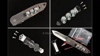 Ernie Emerson Custom LEFTY CQC 6 with Derrick Obatake ONE Vigilant Pocket Clip