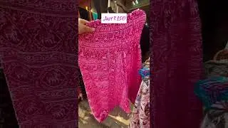 Harem Pants Stall in Delhi #shorts #shortvideo #youtubeshorts #viralvideo #viral