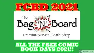 Comic Book Steals and Deals: FREE COMIC BOOK DAY 2021 Free Comic Books at BAG n' BOARD COMICS!