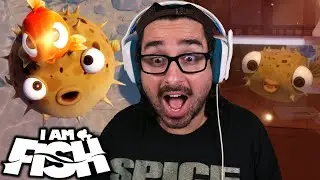 A PIOR FASE DO JOGO MAIS RELAXANTE DO TIKTOK: I AM FISH (jogando com o BAIACU)