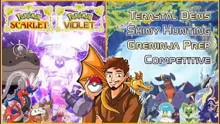 Greninja Tera Raid Prep + Shiny Hunting (Pokemon Scarlet & Violet) | Draconic Livestream