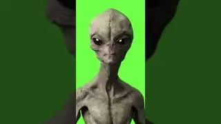 Important message from Alien green screen effect #greenscreen #overlay #messagefromalien