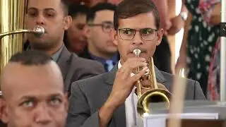 Orquestra - Louvor a santa v&oacute; Rosa - Igreja Apost&oacute;lica Jales/SP