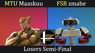 We Tech Those! 26.1 | Losers Semis | Maaskuu (Kazuya) vs. smabe (ROB)