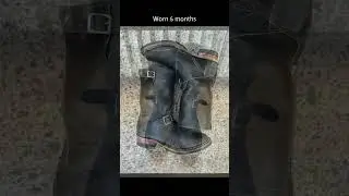 Wesco Mister Lou in Maryam Petrolio Black Waxed  Horsehide