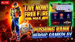 Free Fire MAX : ⭐opfox new emote iesfg 👍 Good stream | Playing Solo | Streaming with Turnip