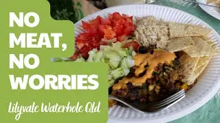 When Camp Lunch Goes Wrong 😅 | Easy Vegetarian Burrito Bowls