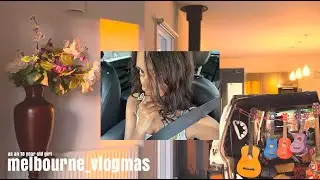 melbourne vlogmas | gigs, camberwell market, thrifting, record Stores & just graduated high school!