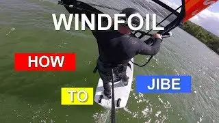 Windfoil : how to jibe - Tuto#1 (English)