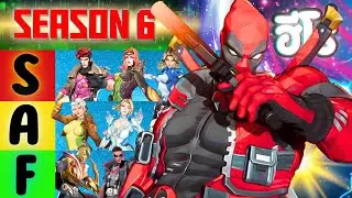 Tier List of All Characters!! Which One is the Most Overpowered (SEASON 6) | Marvel Rivals
