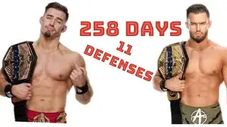 Every Single AUSTIN THEORY US Title defense | Including JOHN CENA and EDGE!!