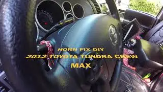 HORN FIX DIY 2012 TOYOTA TUNDRA CREW MAX