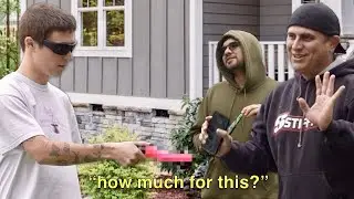 Sneaking Weird Items into Yard Sales