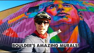 Boulder Colorado-Street Art Tour ON BIKES!