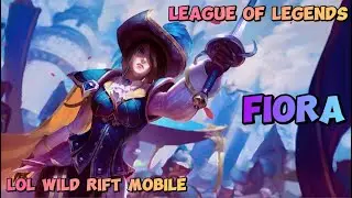 League of Legends: Wild Rift Beginner. Learning how to play Fiora? Royal Guard Skin. Fiora Gameplay.
