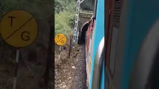 Kasara ghat tunnel crossing train #trending #railvlogger #trainjourney #travel #train