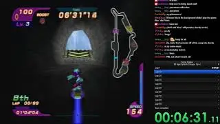 [Sonic Riders] Splash Canyon 99 laps 0p1c (1:56'24