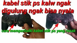 Cara Memperbaiki Stik ps2 yang Rusak