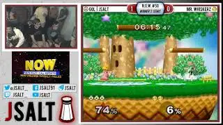 NOW #50 - GOL | JSalt (Sheik) vs Mr. Whiskerz (Peach) - WSF