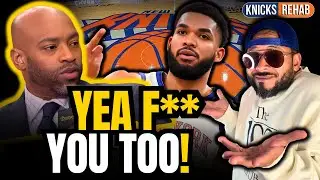 Vince Carter EXPOSES Players TRUE Feelings on KAT | KNICKS REHAB ALLBALL TV