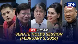 LIVE | Senate holds session (February 3, 2026)
