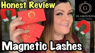 Glamouriss Luxury Lashes // Magnetic Lashes  🧲  Honest Try on Testing Review