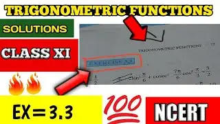 Trigonometric functions of sum and difference of two angle