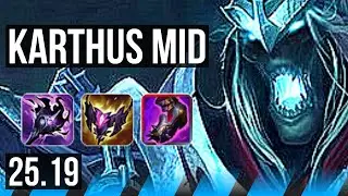 KARTHUS vs CORKI (MID) | NA Grandmaster | 25.19