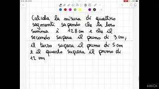 Problemi con i segmenti
