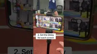 How to train with the Video Delay split screen? #sportanalysis #videodelay_app #softball