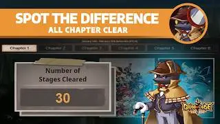 All Stage Clear: Spot the Difference Case File | Grand Chase Classic