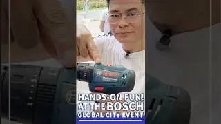 Testing Bosch Power Tools | Hands-On Fun at the Bosch Global City Event 2024! #boschphilippines