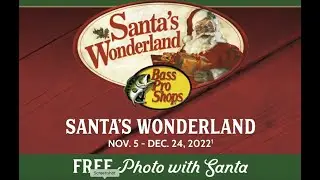 Free Santa Photo at Cabelas/Bass Pro Shops