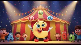ABC Circus with Clowny C 🎪🔤🤡 | Alphabet Song for Kids | Learn ABC with Fun Circus