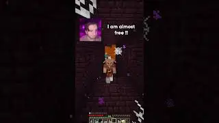 Pov : Piglin Finally Escape it's job 😁😁#Shorts #Minecraft
