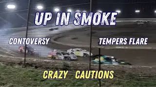 Up in SMOKE !! Controversy Tempers Flare Dirt Track Racing in Ontario
