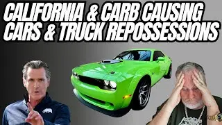 CARB & California Now Causing Cars & Trucks To Be Repossessed For Not Being Able To Register
