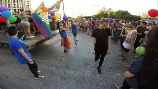 Athens Gay Pride Parade 2016 Part 1/4