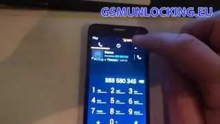 How to UNLOCK via code - How to Enter Code ALCATEL 6012 One Touch Idol Mini
